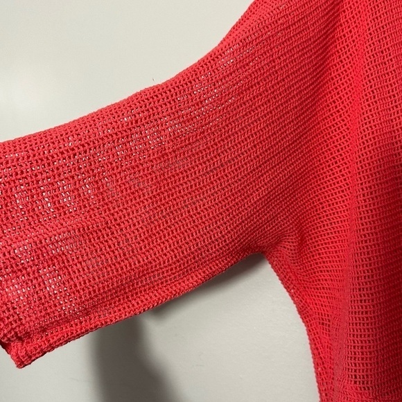 Cynthia Ashby Mesh Tunic Top Oversized - Picture 5 of 8